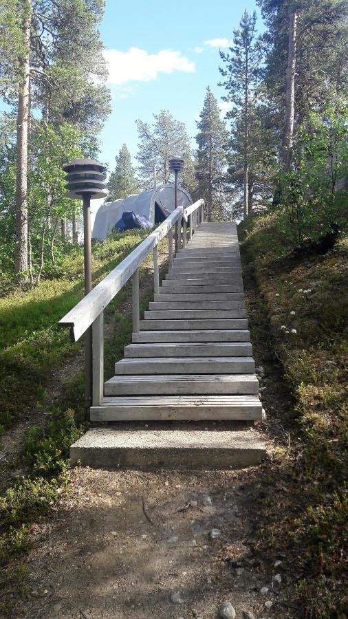 Cabin At Huskies Farm Inari Bagian luar foto